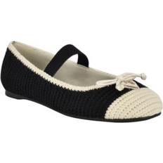 Guess Women Ballerinas Guess Maysa Knit Mary Jane Ballet Flats - Black/White