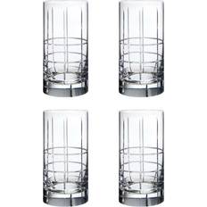 Jan Johansson Verres Orrefors Street Highball Drink Glass 45cl 4pcs