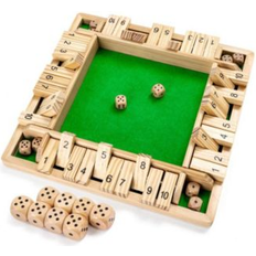 Ropoda Wooden Shut The Box Game