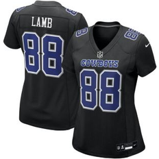 Nike Women's CeeDee Lamb Carbon Black Dallas Cowboys Fashion Game Jersey