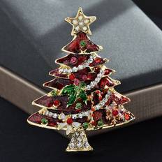 Temu Christmas Brooch Unisex Pin - Xz-001