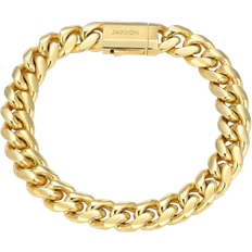 Cuban link bracelet Jaxxon Cuban Link Bracelet 10mm - Gold