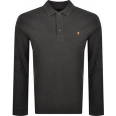 Shasta Vasket Polo Med Lange Ærmer - Sort