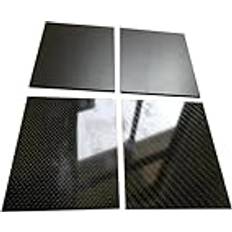 Carbon Fiber Sheets Jldtfdeu Kolfiber Modellmaterial 200x250 mm 3K