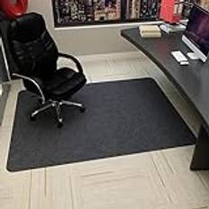 Vita Skrivbordsunderlägg Zscal Halkfri Golvskyddsmatta W100 x L120 cm