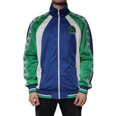 Bomber Jackets - Multicoloured Dolce & Gabbana Multicolor Bomber Jacket with Logo Detailing Multicolor