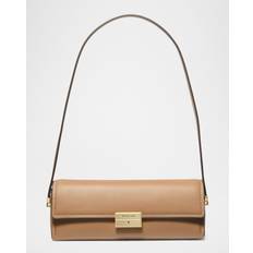 Tasker Michael Kors Ludlow Small Leather Convertible Pochette - Natural