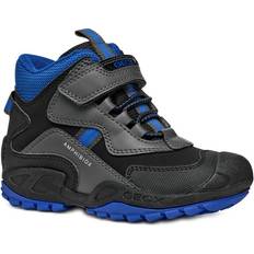 Boys - Grey Boots Geox New Savage Boy B A Sneaker - Grey