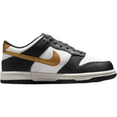 Nike Dunk Low GS - Summit White/Anthracite/Metallic Gold