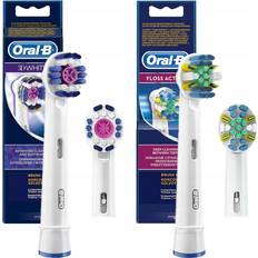 Brosses à dents, Dentifrices et Bains de bouche Embouts De Brosse À Dents Oral-B 3D White