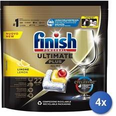 Finish Tabs Dishwasher 22 Pcs Ultimate Plus Lemon
