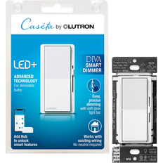 Amazon Alexa Dimmers Lutron DVRF-6L-WH-R 4-way