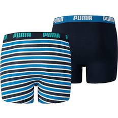 Blåa Boxershorts Puma Boxershorts Med Tryck - Blå