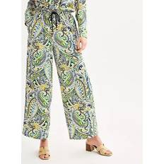 Paisley Pants Women's Intempo Pull-On Wide Leg Pants - Paisley Print