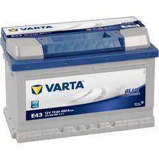 Bilbatteri 72ah Varta E43