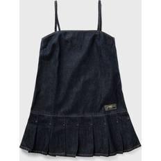 Denim - Mujer Vestidos Ganni Denim Strap Mini Dress - Navy