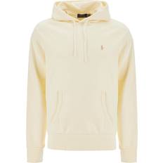 Polo Ralph Lauren Yellow Tops Polo Ralph Lauren Hooded Sweatshirt With Embroidered Pony - Neutro