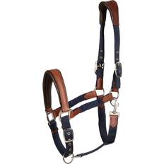 Blå Grimer & Grimeskafter Horse Guard Keisha Halter Navy/Brown