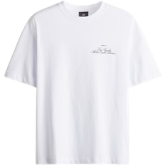 H&M Loose Fit Printed T-shirt - White