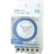 Timers uitverkoop Orbis Supra QRD 230V DIN-Rail Schakelklok