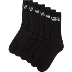 Vans Men Clothing Vans Classic Crew Sock 6-pack - Black