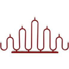 Globen Lighting Candle Bridges Globen Lighting Noel Red Candle Bridge 76cm