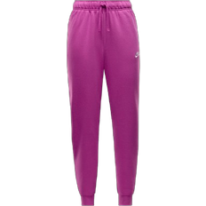 Nike Sportswear Club Fleece Women's Mid Rise Joggers - Hot Fuchsia/White