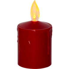Star Trading Paula Led Red LED Candle 11.5cm