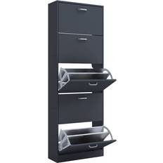 VCM Sipos XL Anthracite Skoställ 59x170cm