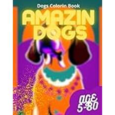 Amazin Dogs: Dogs Coloring Book (Häftad)