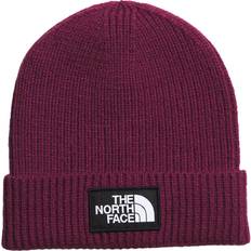 The North Face Logo Box Cuffed Beanie Boysenberry One