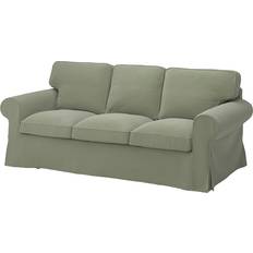 IKEA Ektorp Betræk 3-Pers Sofa Hakebo Grågrøn Sofabetræk Grøn, Grå