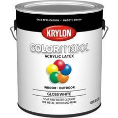 Krylon Colormaxx Paint Gloss Gallon White