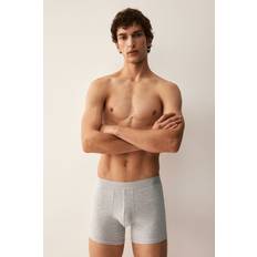 H&M Men's Underwear H&M Mid Trunks Lycra Xtra Life - Grey