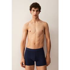 H&M Kalsonger H&M Mid-Rise Boxer Briefs - Blue