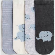 13/15 Barneklær H&M Baby Sokker 4-Pack - Blå