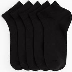 H&M Ankle Socks 5-Pack - Black