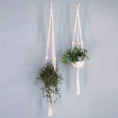 Temu Macrame Pot Hanging Pot Set of 2