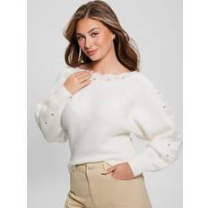 Guess Tops Guess Malorie Dolman Sweater - White