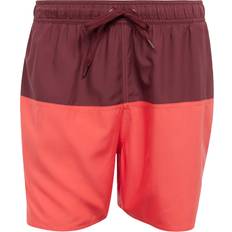 Adidas Pink Swimwear adidas Colorblock CLX Swim Shorts - Shadow Red/Semi Lucid Red