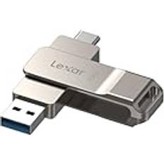LEXAR 256 GB USB-minnen LEXAR D40E 256 GB USB 3.2 Gen 1