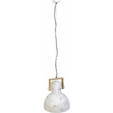 Alexandra House Living Lampadario Bianco Pendellampa