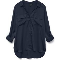 Vero Moda Vmlou Skjorta - Navy Blazer