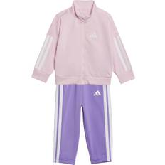 adidas Infant Essentials Climacool Track Suit - Clear Pink/White (JJ3537)