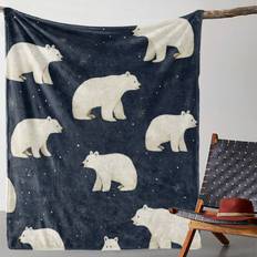 Temu Cozy Polar Flannel Throw Blanket Filt