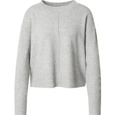 Elastan/Lycra/Spandex Pullover Vero Moda Regular Fit Pullover - Hellgrau