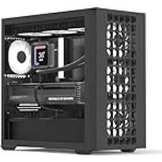Computerbehuizingen AeroCool Geh Mini D302A-G-BK-V1 MATX Behuizing Zwart