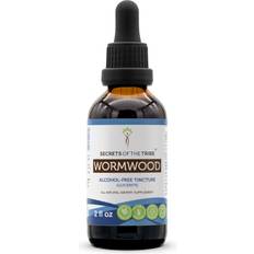 Supplements Secrets of the Tribe Wormwood Alcohol-Free Liquid Extract Dried Herb Tincture Supplement 2 Fl Oz