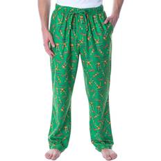 5XL Sleepwear Intimo Teenage Mutant Ninja Turtles Allover Loungewear - Green