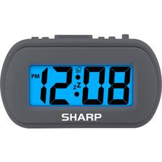 Sharp Digital Alarm Clock Lavender